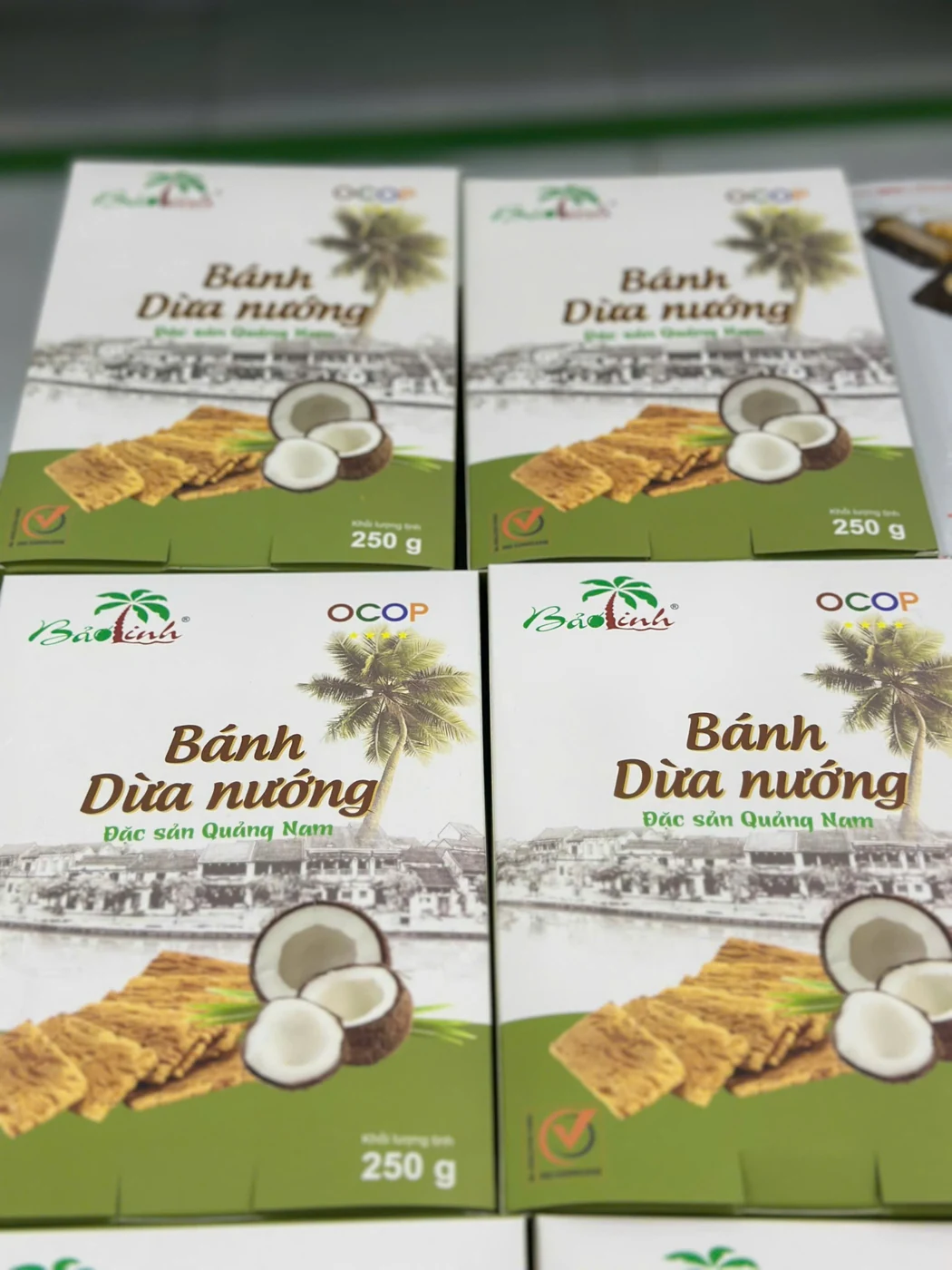 Bánh dừa nướng Bảo Linh tại Quốc Bảo