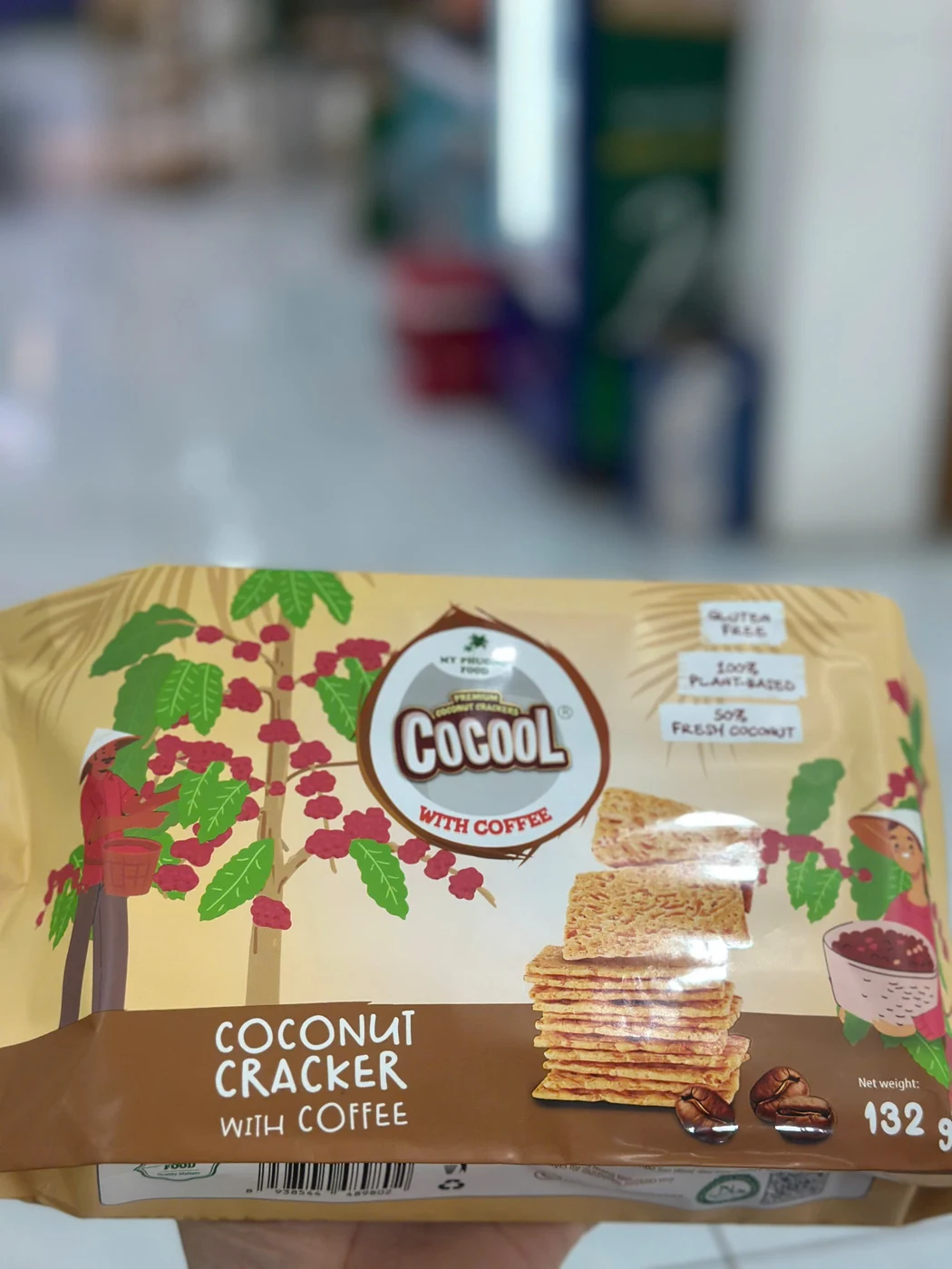 Bánh dừa nướng COCOCEL tại Quốc Bảo