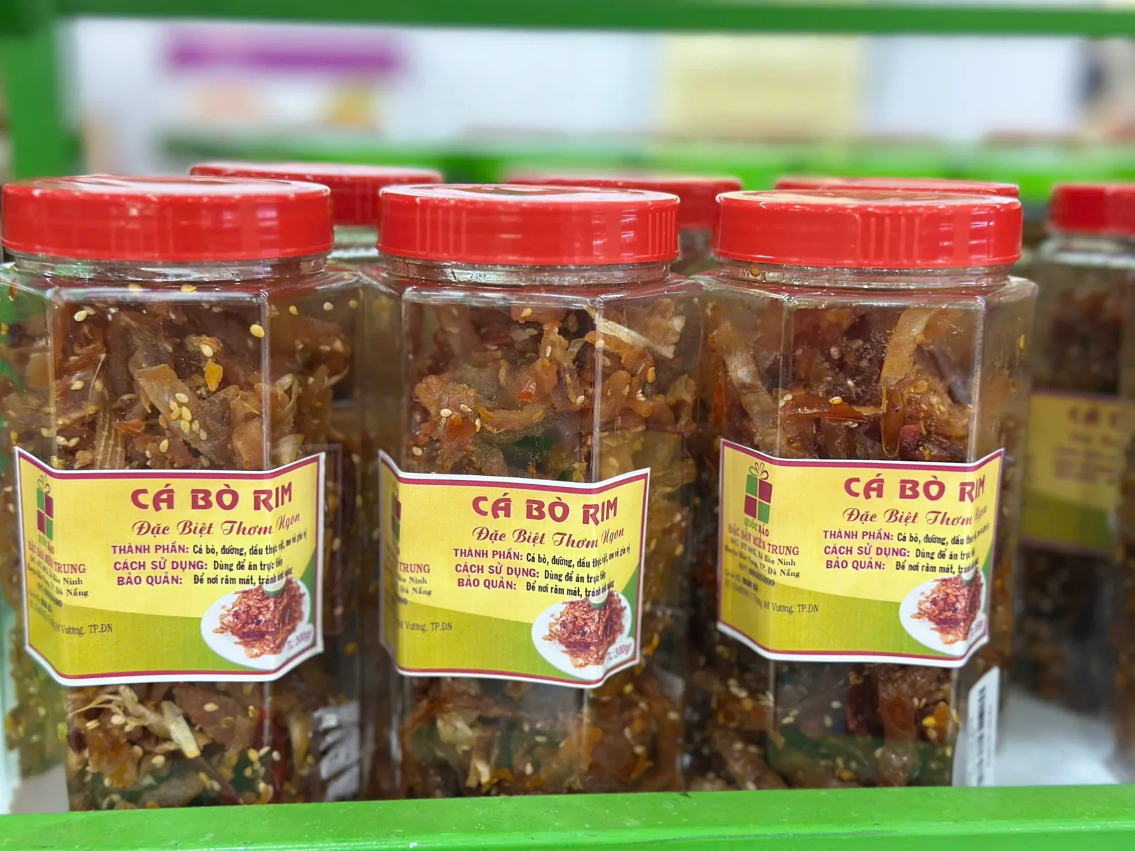 Hải sản khô và rim tại Quốc Bảo