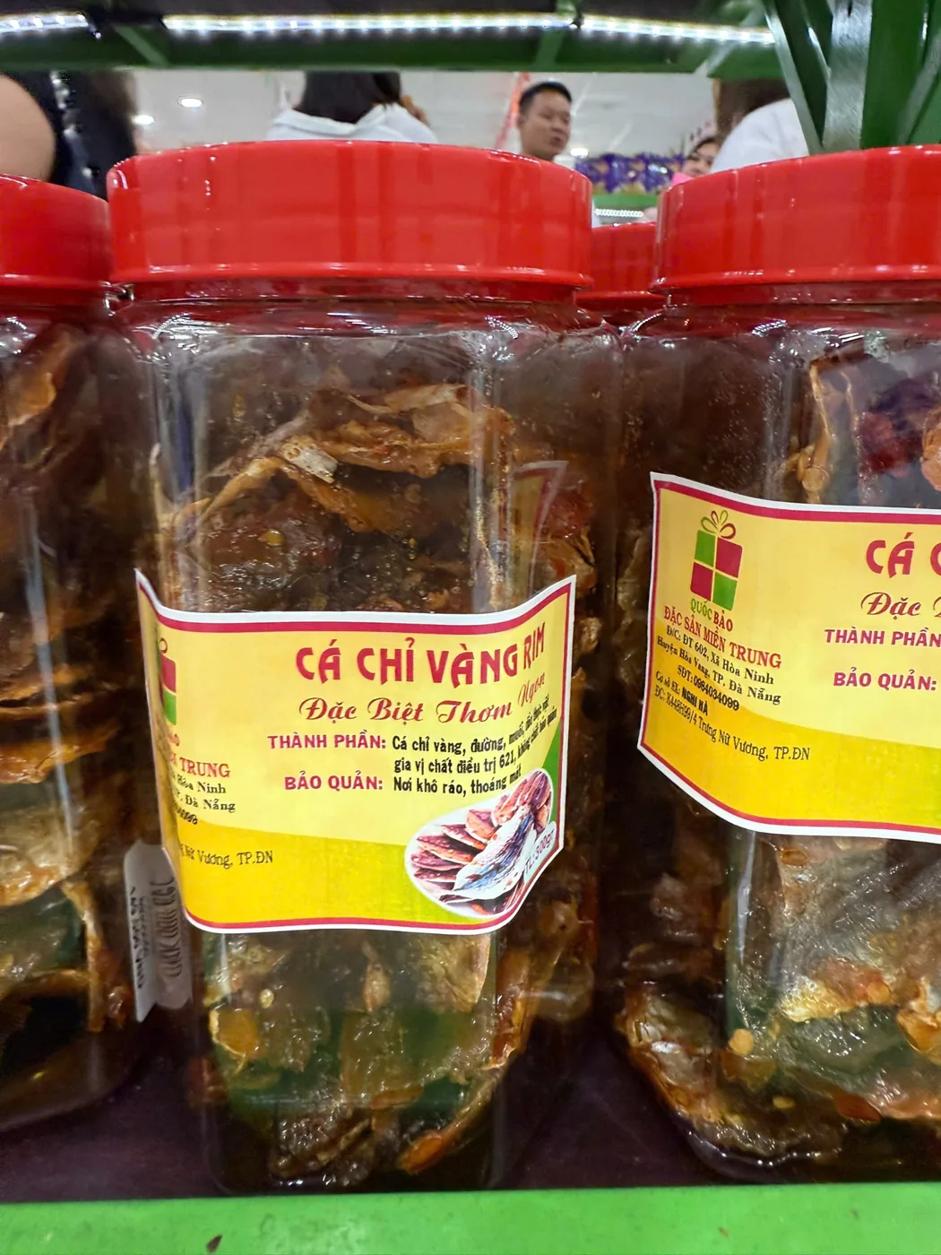 Cá chỉ vàng rim Quốc Bảo