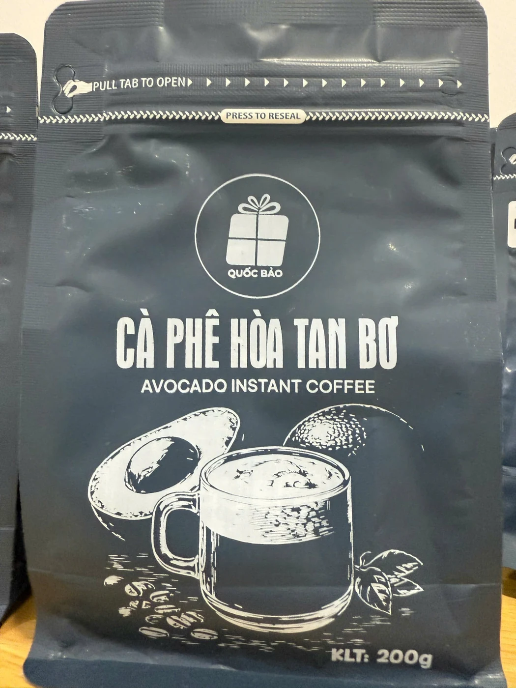 Cà phê hòa tan bơ Quốc Bảo