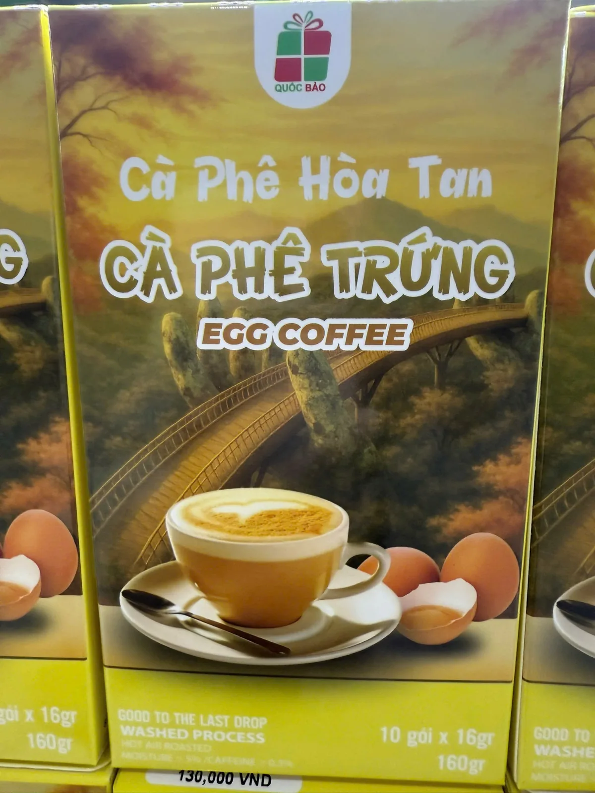 Cà phê trứng Quốc Bảo