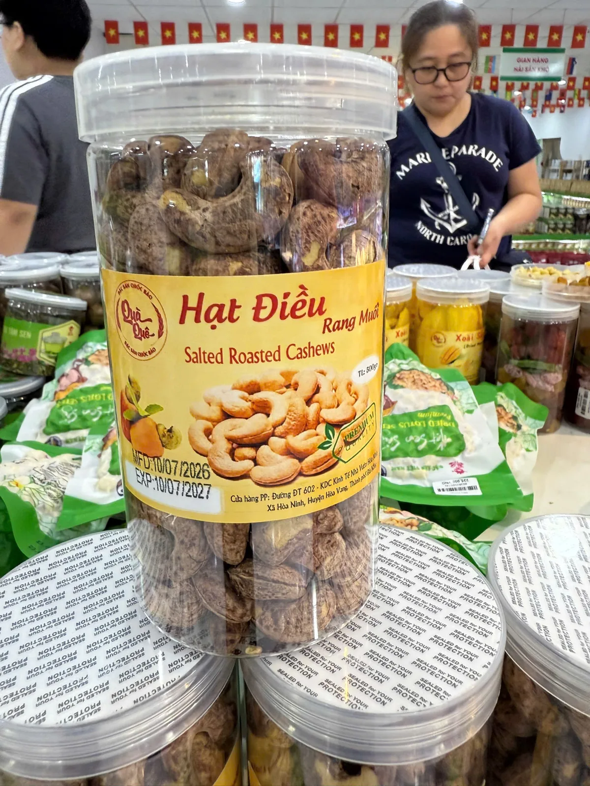 Hạt điều rang muối Quốc Bảo
