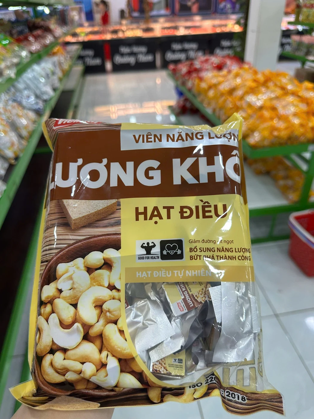 Hạt điều viên năng lượng tại Quốc Bảo