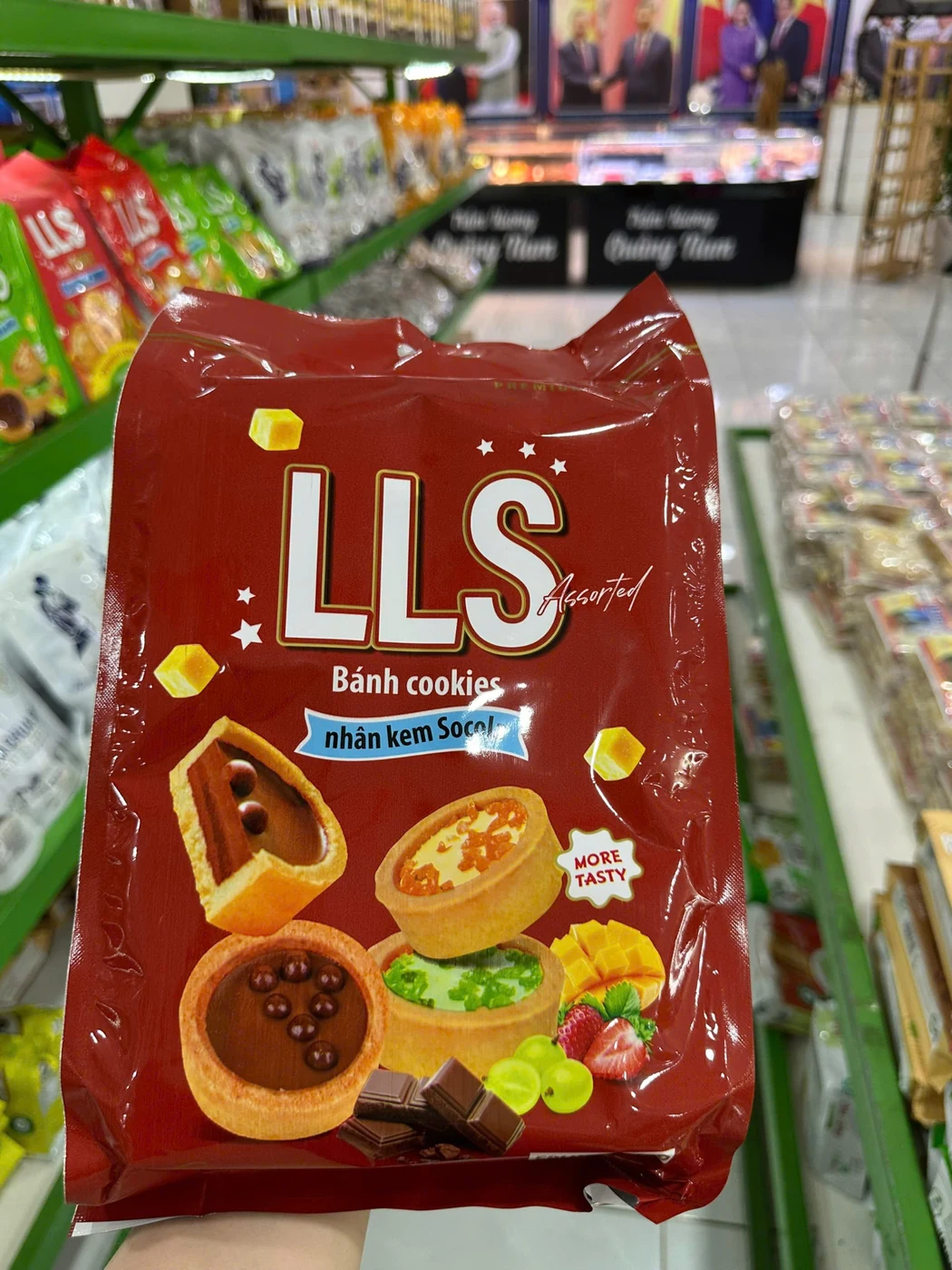 LLS assorted cookies tại Quốc Bảo