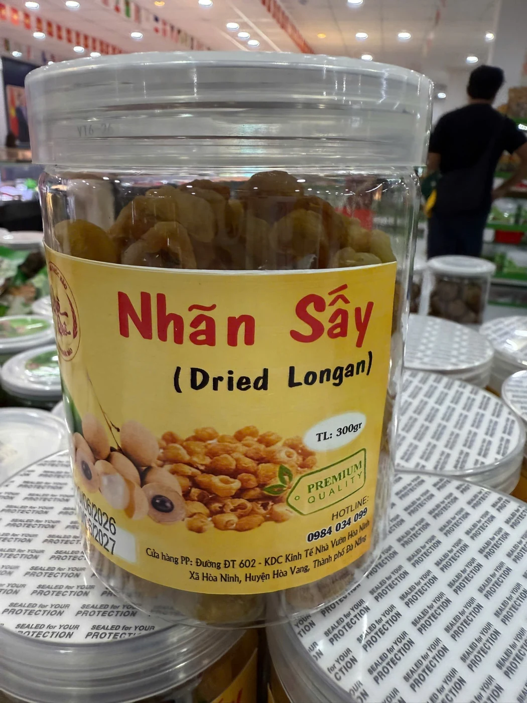 Nhãn sấy tại Quốc Bảo