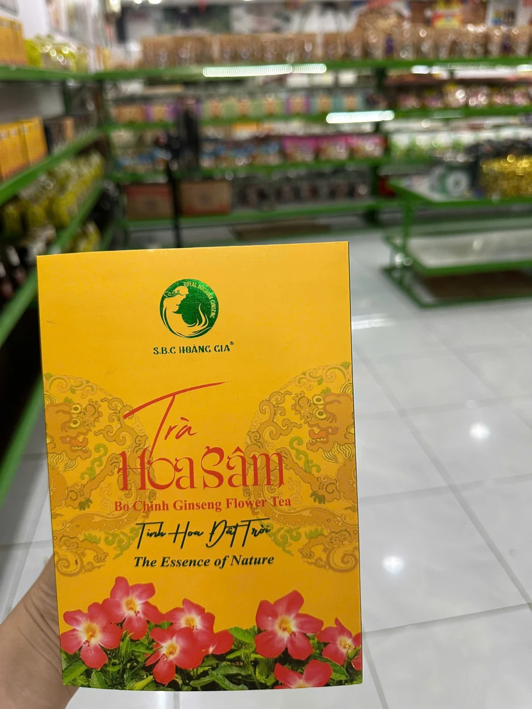 Trà Hoa Sâm Bồ Chính tại Quốc Bảo