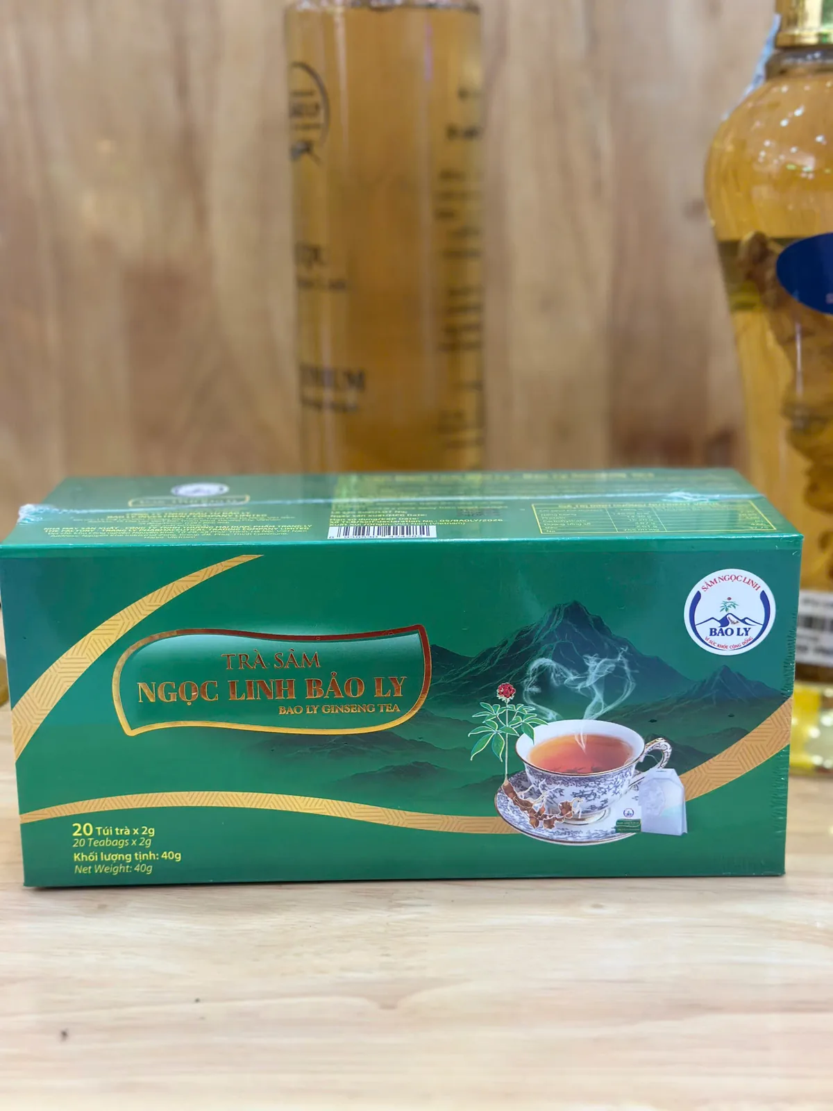 Trà sâm Ngọc Linh Bảo Ly